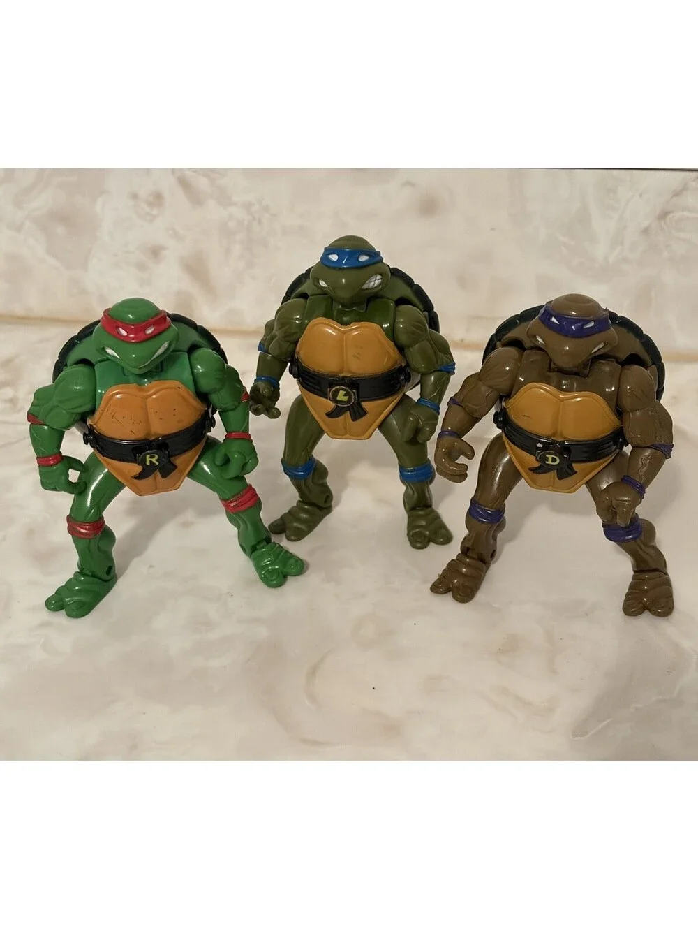 Vintage 1992 TMNT Teenage Mutant Ninja Turtles Mutating Leonardo Raphael Don